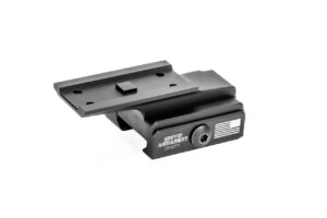 Griffin Armament Aimpoint T-1/T-2 and H-1/H-2 footprint cantilever dot mount riser attaches to picatinny rails for 3x and 1x prism
