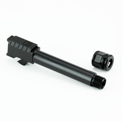 Griffin ATM barrel threaded 1/2x28 Glock G19 Gen 5 with micro carry comp
