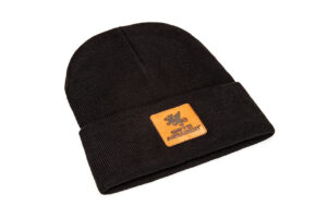 This black Griffin Armament beanie is warm, comfortable, and stylish hat for those cold winter nights. 