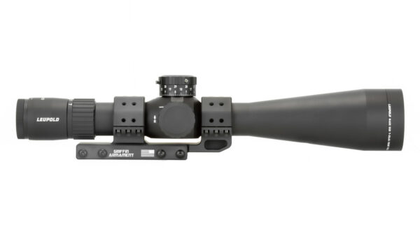 Leupold Mark 5HD, 5-25x56 pictured in a SPRM™² cantilever mount