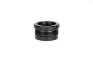 PLAN-A™ Taper Mount Interface for Silencerco® and DEAD AIR ARMAMENT™ suppressors or any suppressor threaded 1.375x24 This allows for use of Griffin Armament Taper Mount muzzle devices and accessories. 