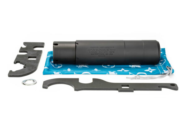 The GP-N™? is a dedicated 5.56mm A2 flash hider mountable suppressor.