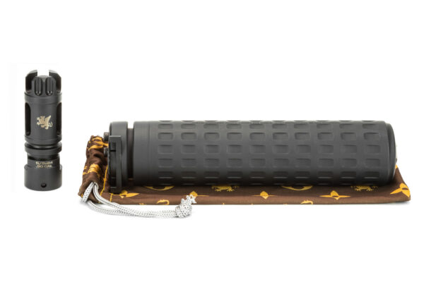 Griffin Armament 30SD-K 7.62mm Gate-Lok Suppressor with the included 30SD Flash Comp