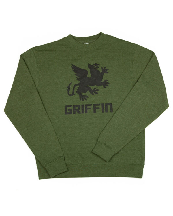 Griffin Crewneck Sweatshirt - Army Heather