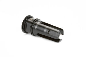DUAL-LOK™ Stealth Flash Suppressor 2.25" is a high performance 3 prong flash hider with incredible resonance reduction. 