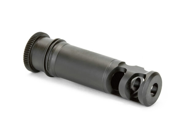 PSR™ DUAL-LOK™ 2 Port Muzzle Brake offers 2 sacrificial baffles 