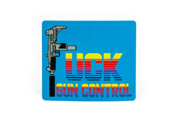 F*ck Gun Control Sticker in full color