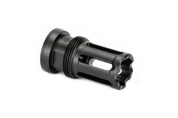 Taper Mount Closed Tine Flash Hider 5.56mm 1/2x28