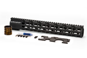 Black Griffin Armament 13.5" Low-Pro Rail Handguard system for AR-15