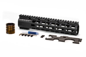 Black Griffin Armament 9.5" Low-Pro Rail Handguard system for AR-15