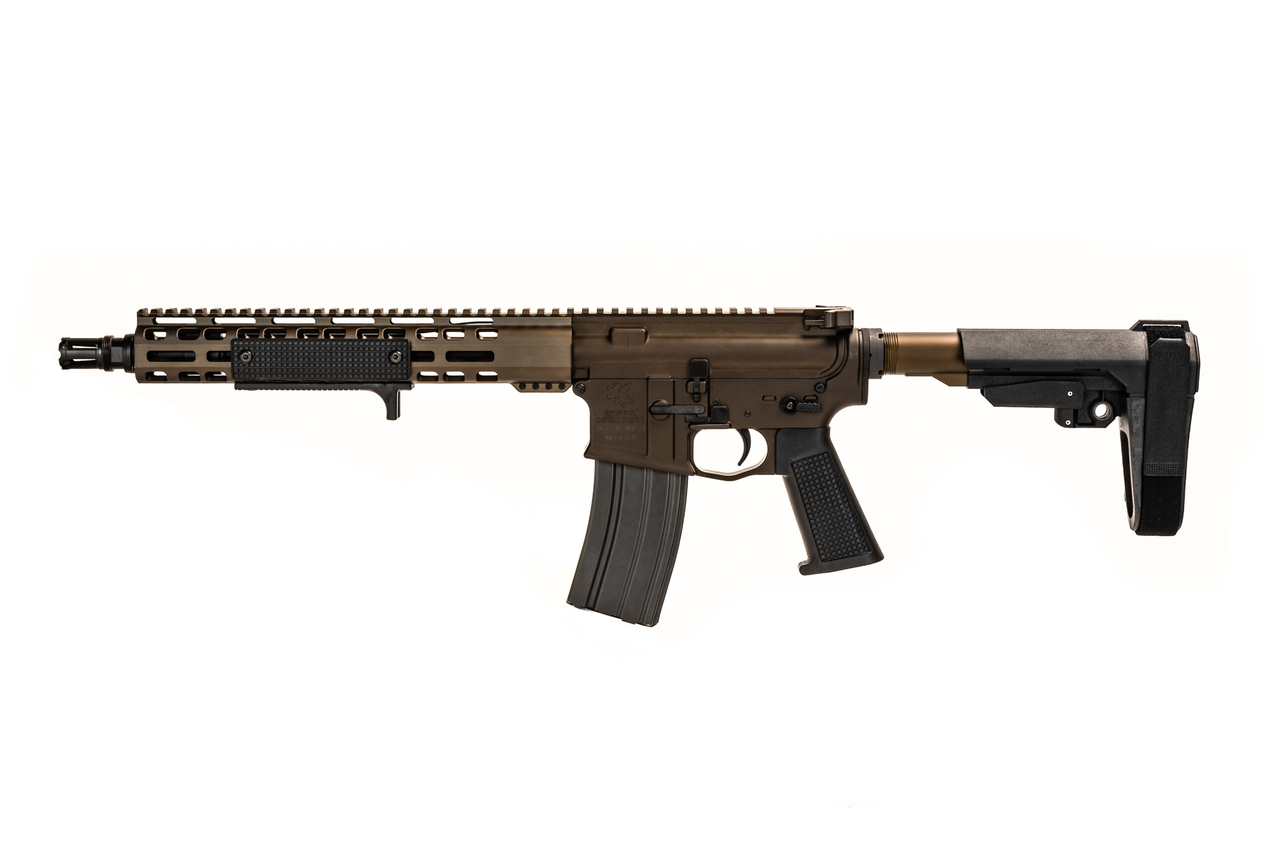 MK2 CQB 12.5" 223W Pistol (Terra Brown Anodized) - Image 2