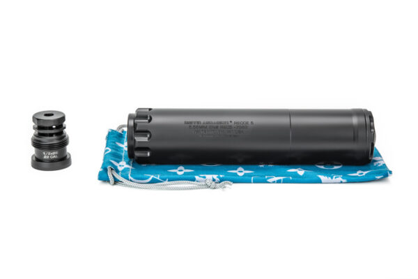 Griffin Armament Recce 5 MOD 5 suppressor 5.56mm taper mount with included EZ-Brake