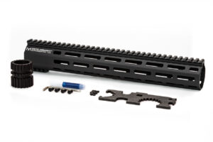 SR-RIGID™ or Suppressor Ready RIGID 13.5" is the newest rail from Griffin Armament featuring M-LOK mounting and a picatinny rail.