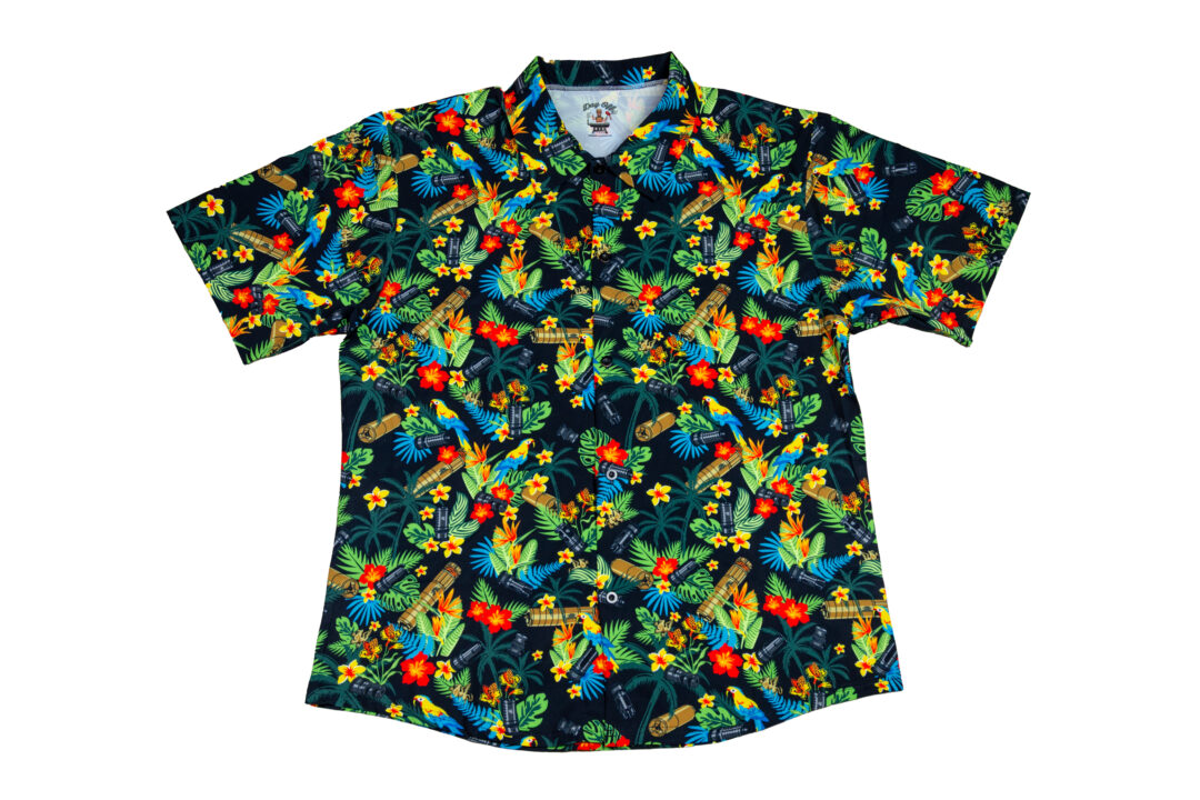 Griffin Suppressor Hawaiian Shirt (Black Base)