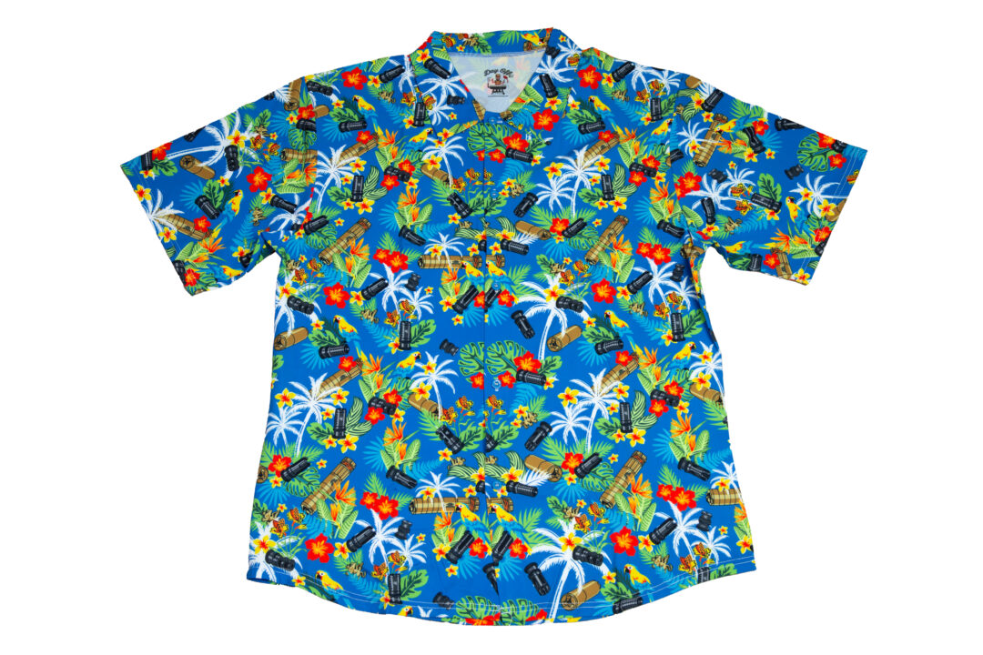 Griffin Suppressor Hawaiian Shirt (Blue Base)