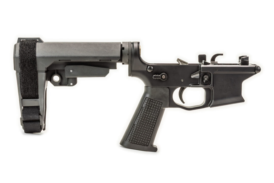 MK2 9mm Ambi Complete Lower Receiver - Pistol