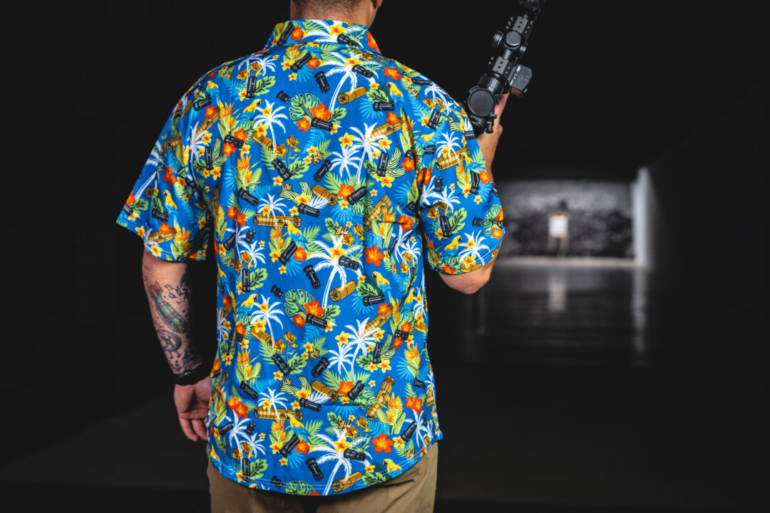 Griffin Suppressor Hawaiian Shirt (Blue Base) - Image 4