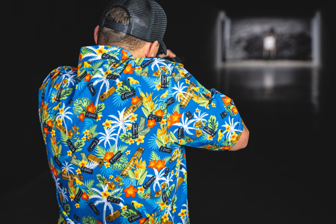 Griffin Suppressor Hawaiian Shirt (Blue Base) - Image 7