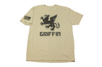 topographical griffin army shirt