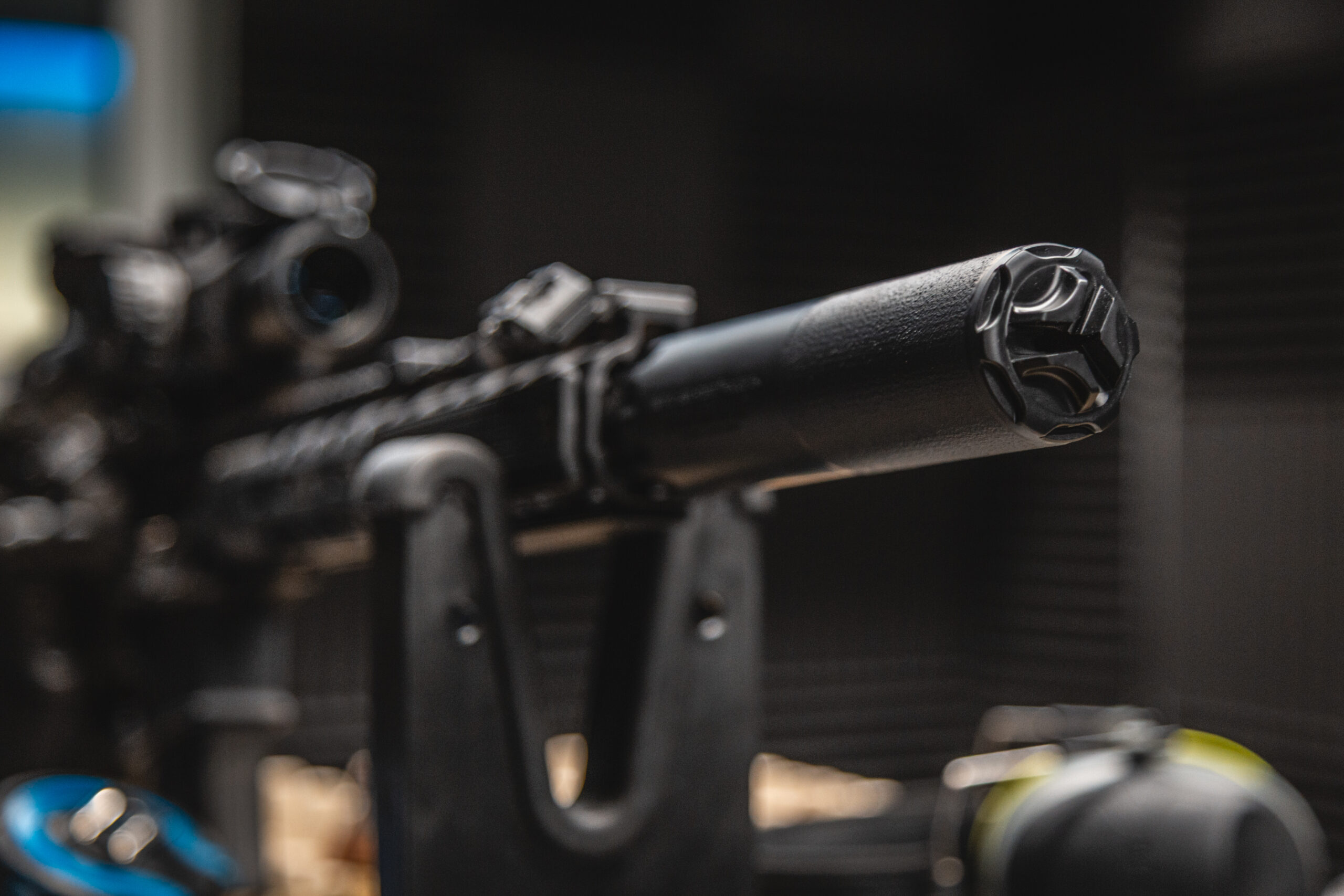 Griffin armament black recce 5K silencer 3d printed suppressor