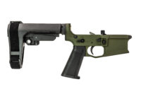 griffin armament warhawk green mk2 complete lower with pistol brace
