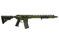 Griffin Armament mk1 ar-15 rifle 16" barrel warhawk green anodized color