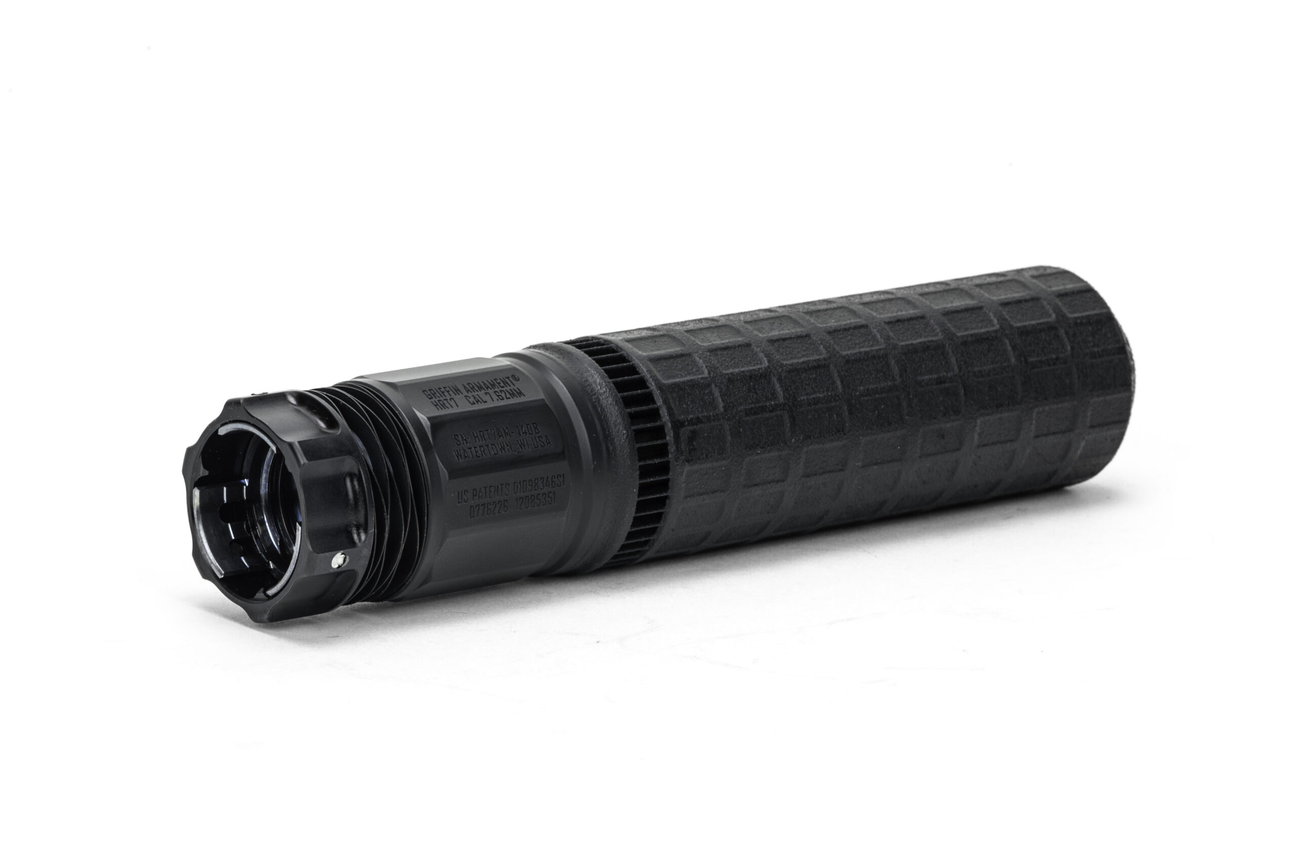griffin armament hrt-762 am dual-lok silencer flow through rifle suppressor